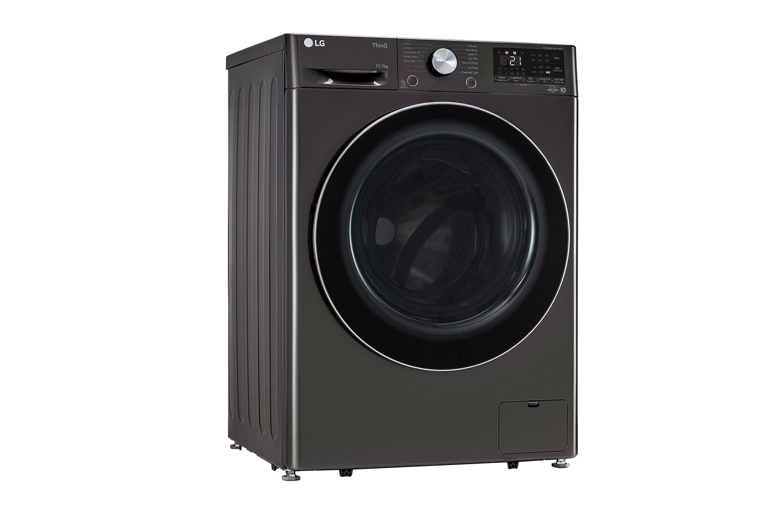 LG 11/7Kg Front Load Washer Dryer, AI Direct Drive?, Black VCM, FHD1107STB
