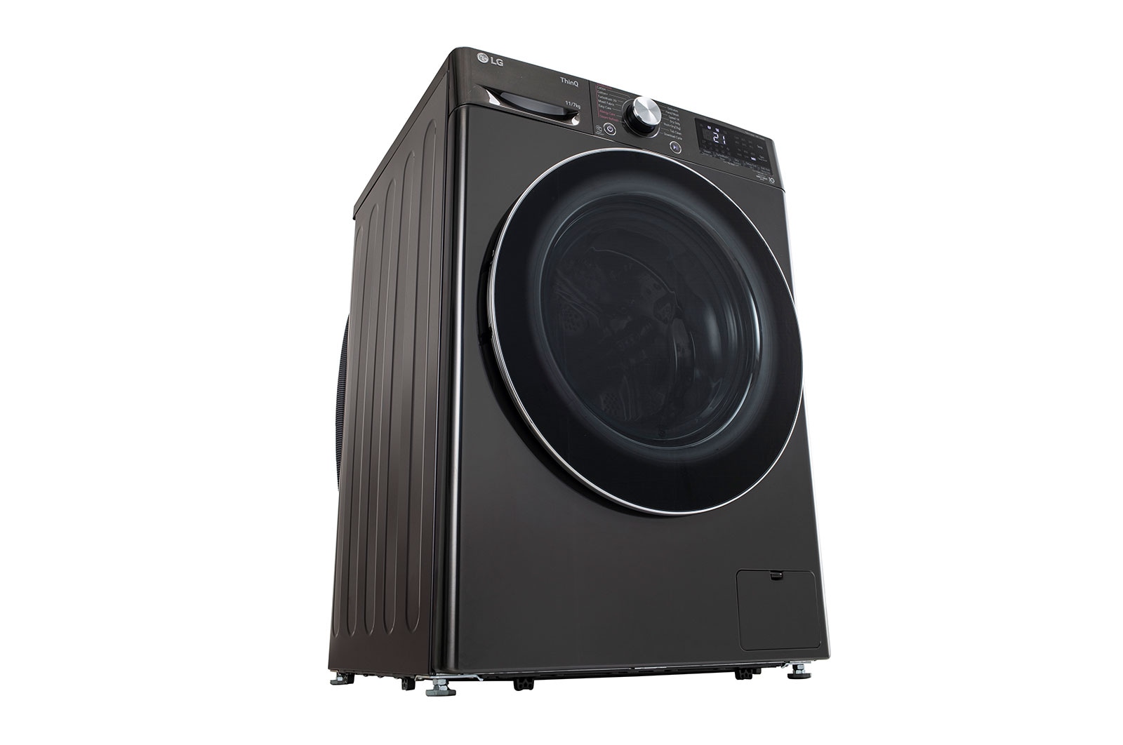 LG 11/7Kg Front Load Washer Dryer, AI Direct Drive?, Black VCM, FHD1107STB