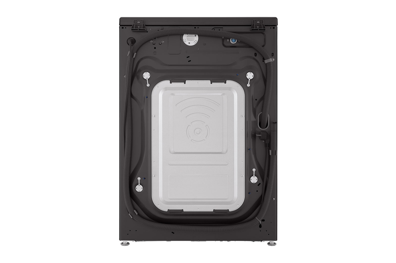 LG 15/8Kg Front Load Washer-Dryer, AI Direct Drive?, Black VCM, FHD1508STB