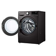 LG 15/8Kg Front Load Washer-Dryer, AI Direct Drive?, Black VCM, FHD1508STB