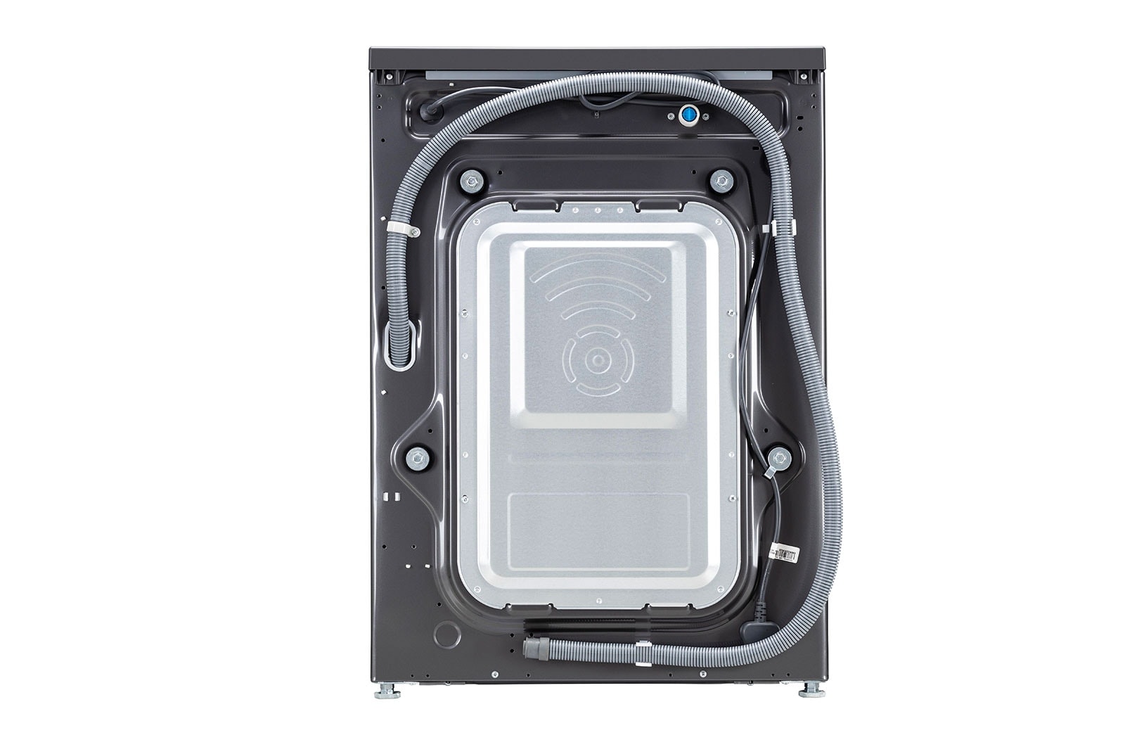 LG 8Kg Front Load Washing Machine, AI Direct Drive?, Steam, Wifi, Middle Black, FHP1208Z5M