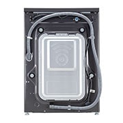 LG 8Kg Front Load Washing Machine, AI Direct Drive?, Steam, Wifi, Middle Black, FHP1208Z5M