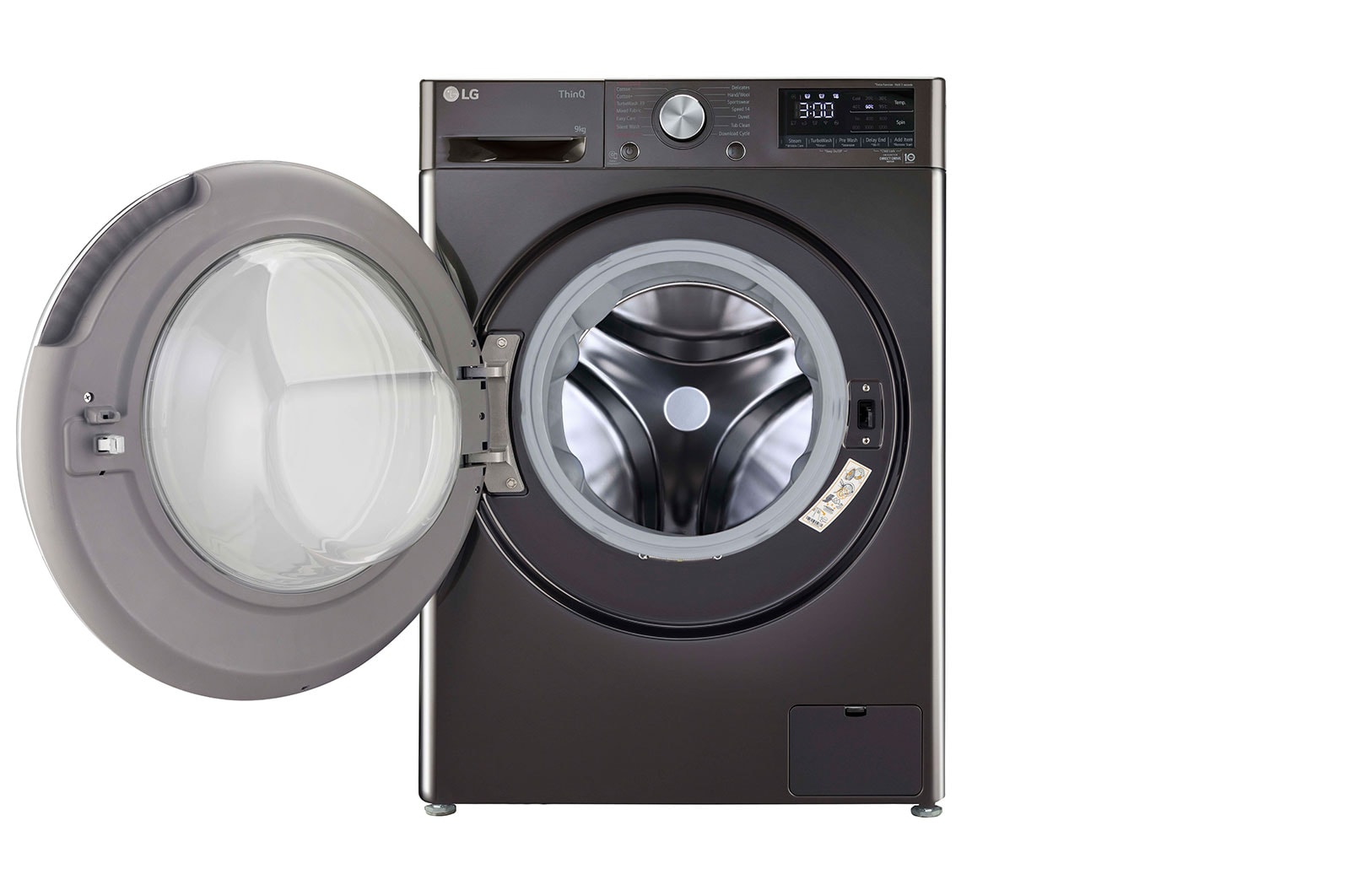 LG 9Kg Front Load Washing Machine, AI Direct Drive?, Black VCM, FHP1209Z9B