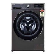 LG FHP1209Z9B front loading washing machine front view