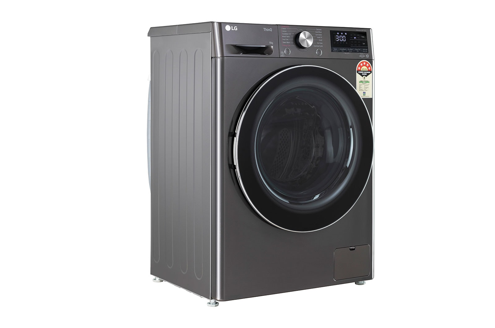 LG 9Kg Front Load Washing Machine, AI Direct Drive?, Black VCM, FHP1209Z9B