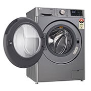LG 11Kg Front Load Washing Machine, AI Direct Drive?, Platinum Silver, FHP1411Z9P