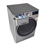 LG 11Kg Front Load Washing Machine, AI Direct Drive?, Platinum Silver, FHP1411Z9P