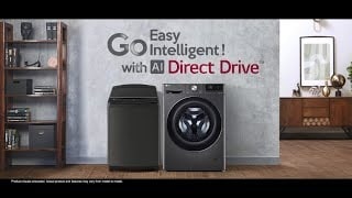 LG 11Kg Front Load Washing Machine, AI Direct Drive?, Platinum Silver, FHP1411Z9P