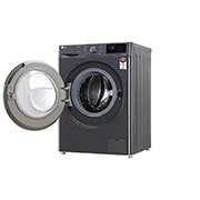 LG 8Kg Front Load Washing Machine, AI Direct Drive? , Steam, Middle Black, FHV1408Z2M