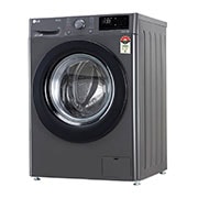 LG 8Kg Front Load Washing Machine, AI Direct Drive? , Steam, Middle Black, FHV1408Z2M