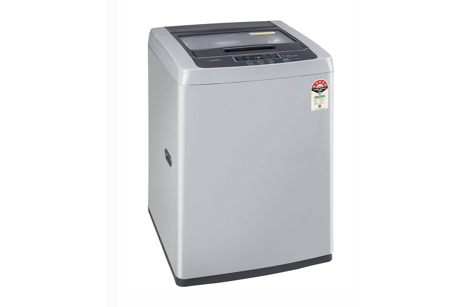 LG 6.5Kg Top Load Washing Machine, Smart Inverter Motor, Middle Free Silver?, T65SKSF4Z