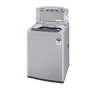 LG 6.5Kg Top Load Washing Machine, Smart Inverter Motor, Middle Free Silver?, T65SKSF4Z