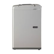 LG 7.5Kg Top Load Washing Machine, Smart Inverter Motor, Middle Free Silver, T75SKSF1Z