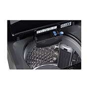 LG 9Kg Top Load Washing Machine, AI Direct Drive?, In-built Heater, Middle Black, THD09SWM