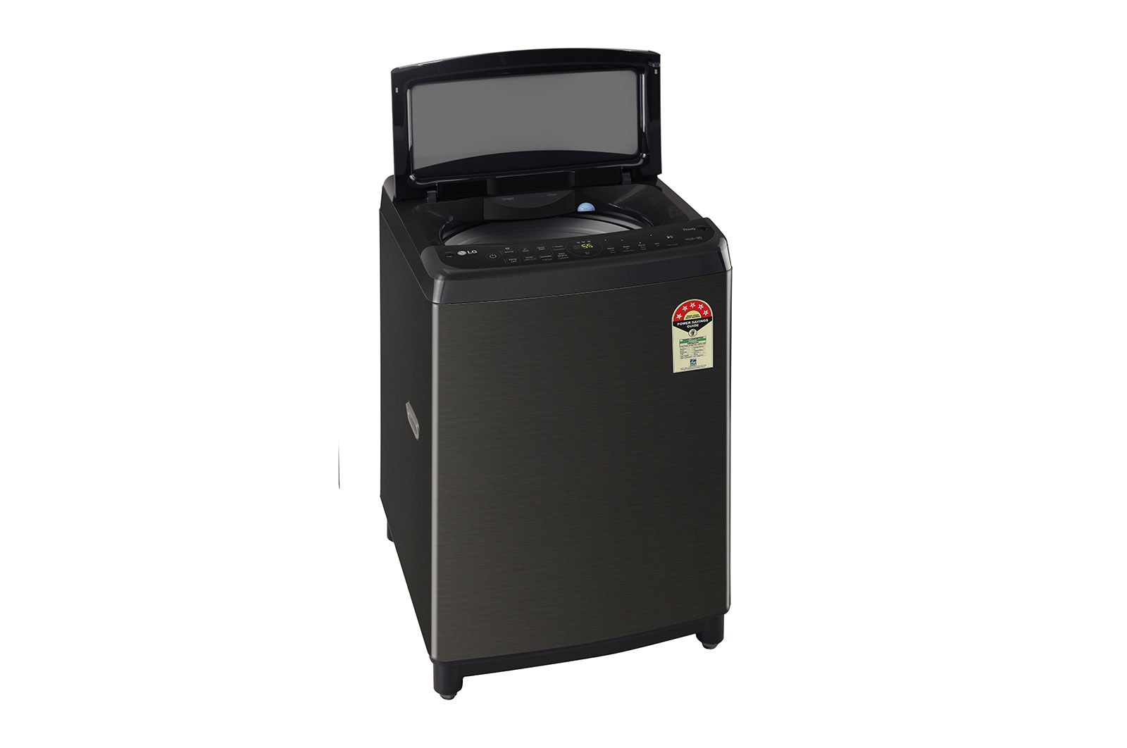 LG 10Kg Top Load Washing Machine, AI Direct Drive?, Platinum Black, THD10SWP