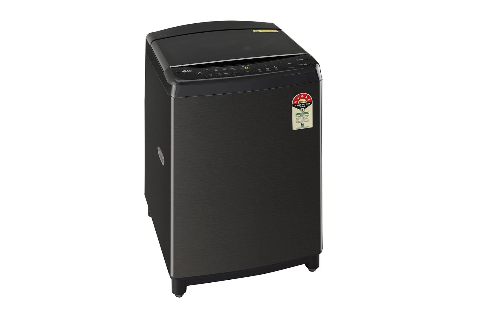 LG 11Kg Top Load Washing Machine, AI Direct Drive?, Platinum Black, THD11SWP
