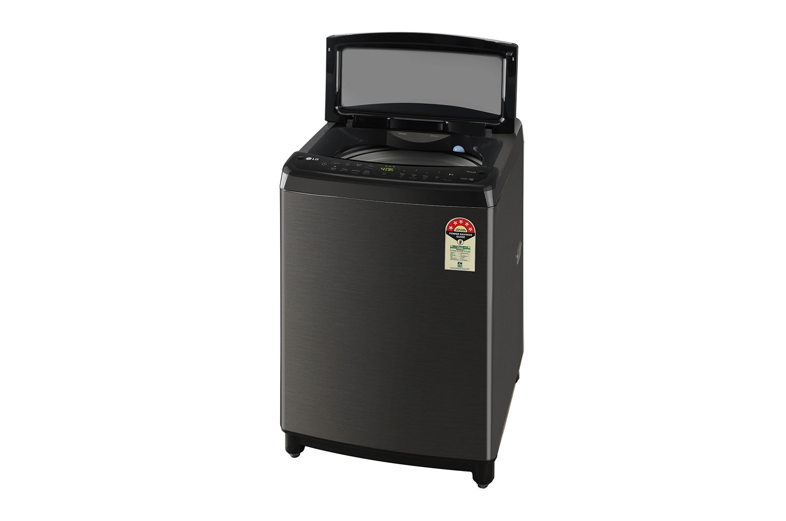 LG 11Kg Top Load Washing Machine, AI Direct Drive?, Platinum Black, THD11SWP