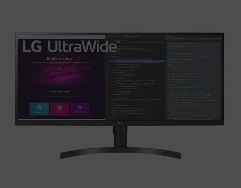 SEE MORE CREATE BETTER WITH LG 34WN750-B ULTRAWIDE? MONITOR
