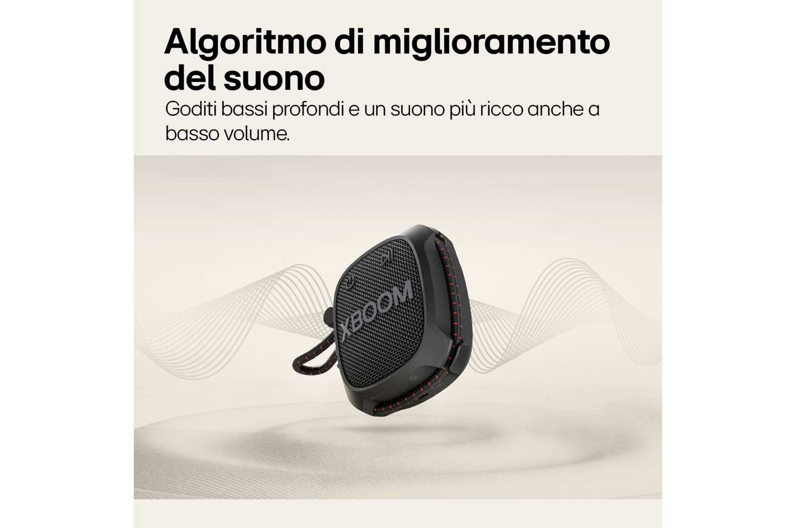 Caratteristica algoritmo di miglioramento del suono
