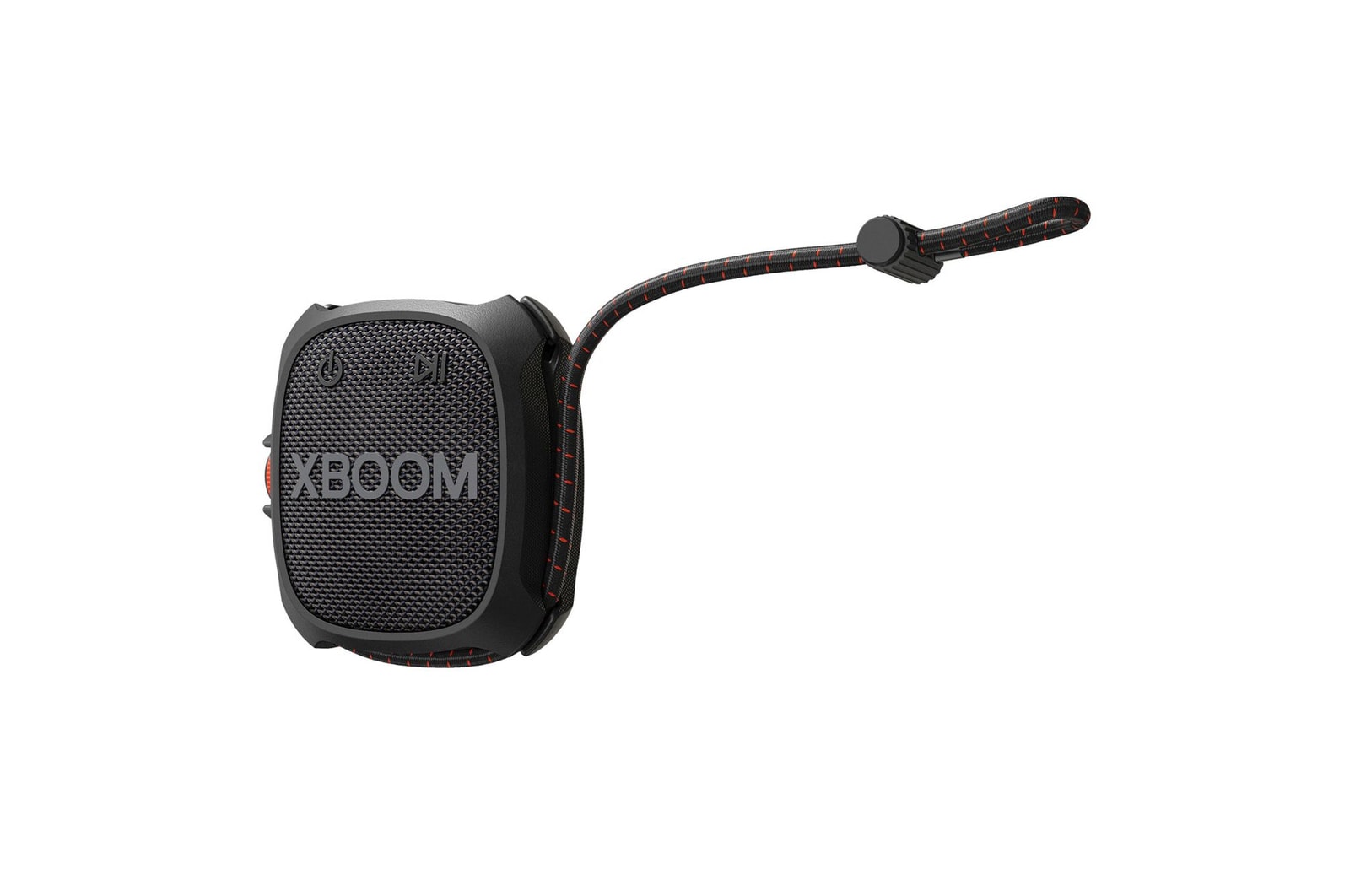 Immagine dello speaker con laccetto staccato