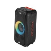 Vista dello speaker rivolto verso sinistra a tre quarti