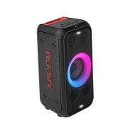 Vista dello speaker rivolto verso destra a tre quarti