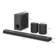 LG Offerta Bundle: TV OLED evo Serie C3 55'' 4K, α9 Gen6 + Soundbar S95QR I 810W 9.1.5 canali, OLED55C35LA.S95QR