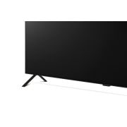 Primo piano del TV dalla base