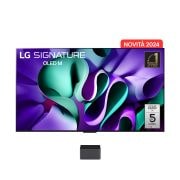 Immagine frontale OLED EVO OLED97M49LA Promo Dazn