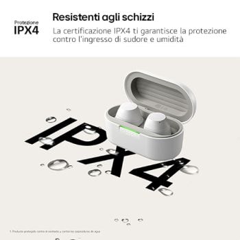 Caratteristica Resistenti agli schizzi