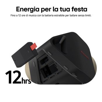 Caratteristica Energia per la tua festa