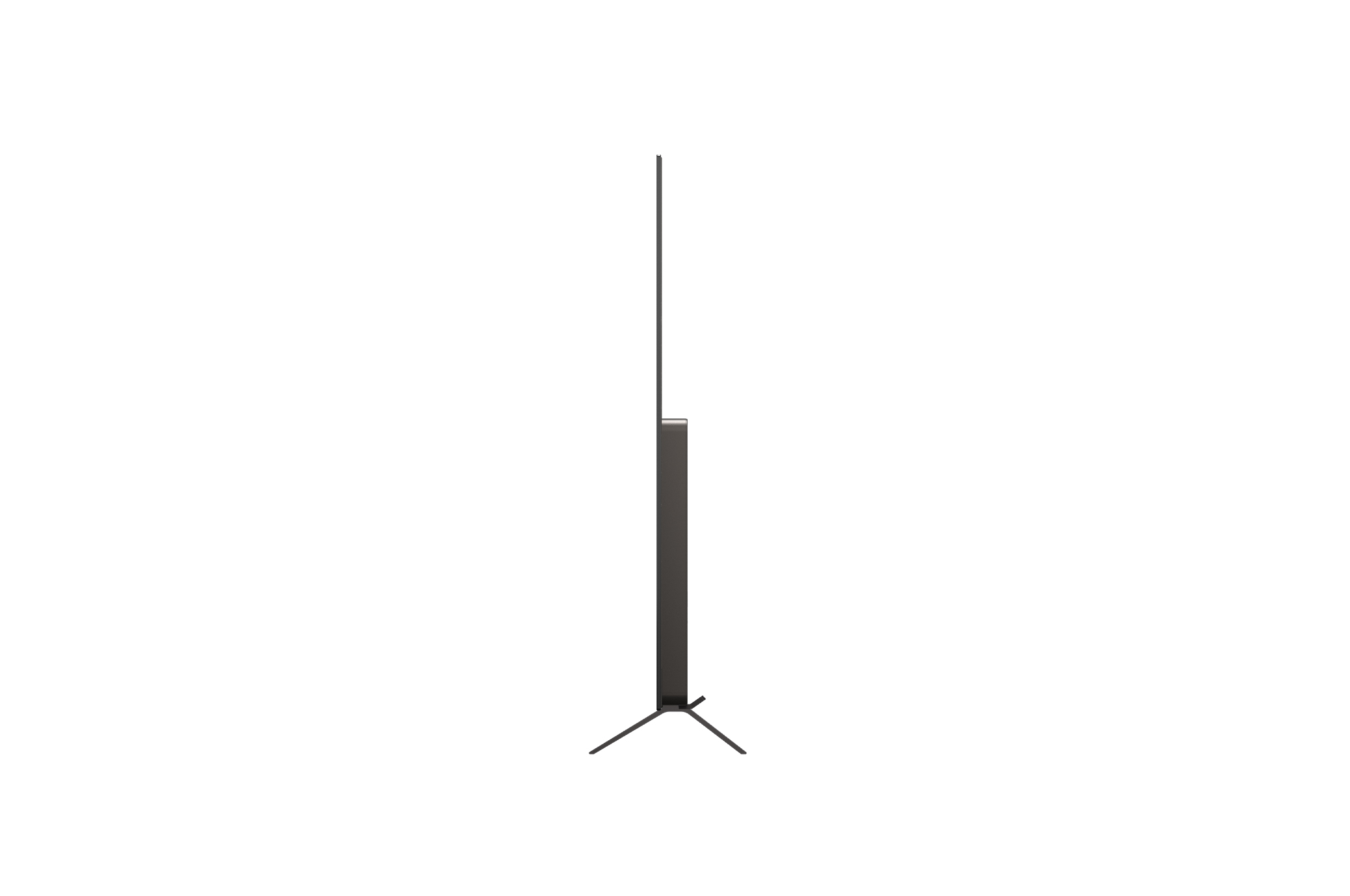 Side view of LG OLED AI B5 4K Smart TV.