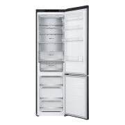 LG Frigorifero combinato | Classe B, 387L | Porte piatte, Metal Fresh, Door&Linear Cooling, Fresh Balancer & Converter | Nero, GBV7280BEV