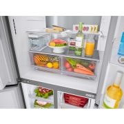 shelf with food