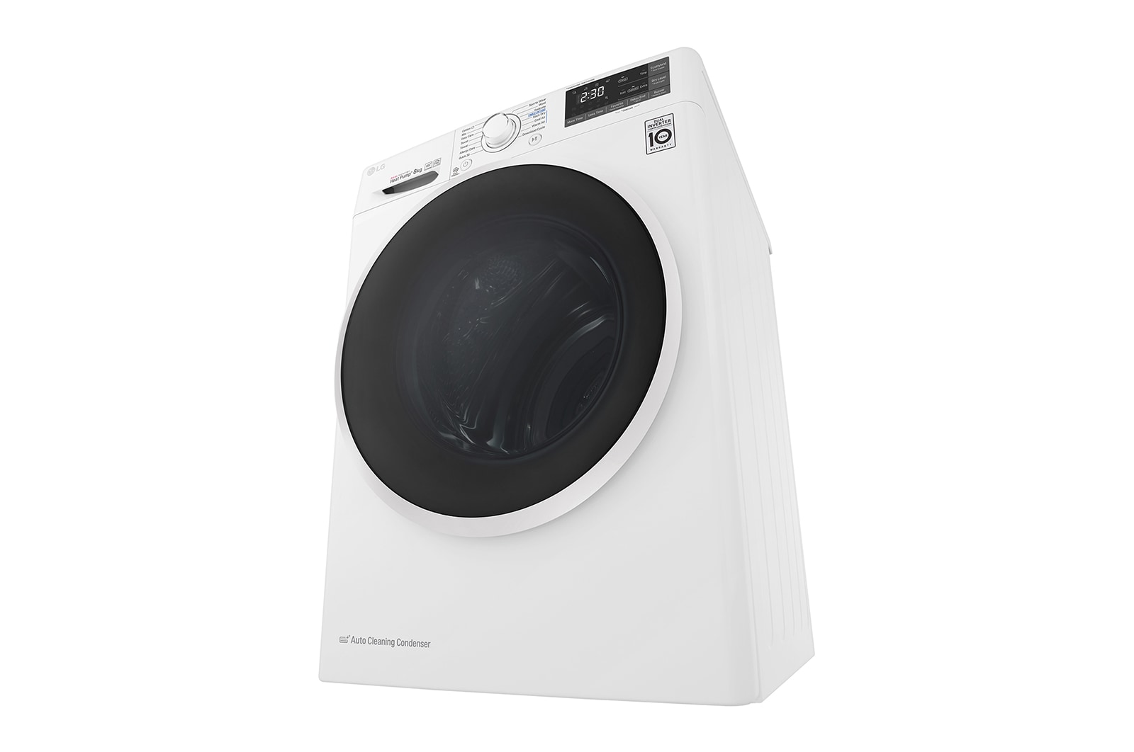 LG Asciugatrice Smart DUAL Inverter Heat Pump? Eco Hybrid? 8 Kg , RC80U2AV4Q