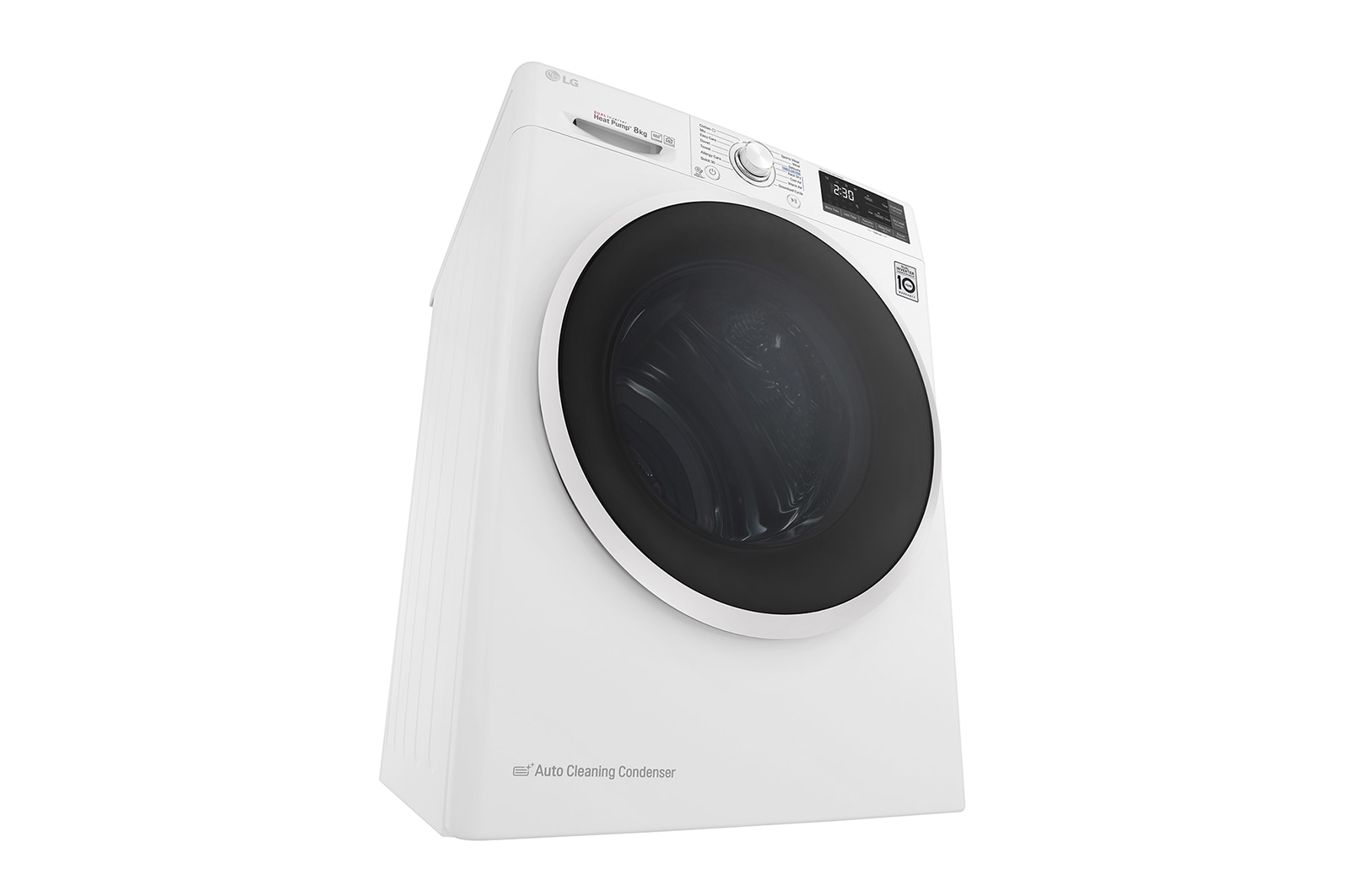 LG Asciugatrice Smart DUAL Inverter Heat Pump? Eco Hybrid? 8 Kg , RC80U2AV4Q