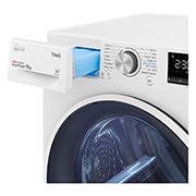 LG Asciugatrice 9kg a Pompa Di Calore condensatore autopulente Classe C Bianca, RH90V9AVHN