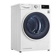 LG Asciugatrice 9kg a Pompa Di Calore condensatore autopulente Classe C Bianca, RH90V9AVHN