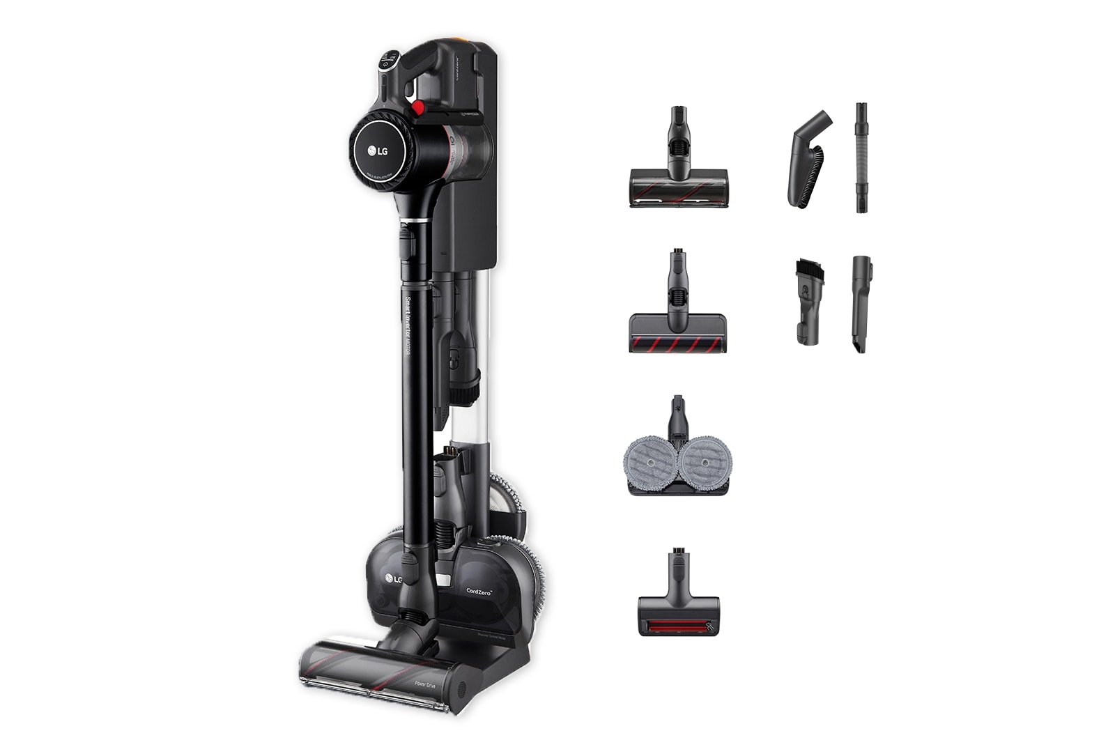 LG Offerta Kit Esclusivo: Lavasciuga slim 8,5/5kg Classe E + Aspirapolvere Kompressor? 200 W, F2DV9S8H2E.ULTRA1B