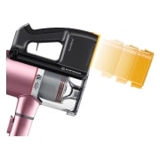 LG CordZero? A9K Ultra | Aspirapolvere Kompressor? 200 W, 120 min | 4 spazzole + 4 accessori, Wi-Fi | Rosa, A9K-ULTRA1P
