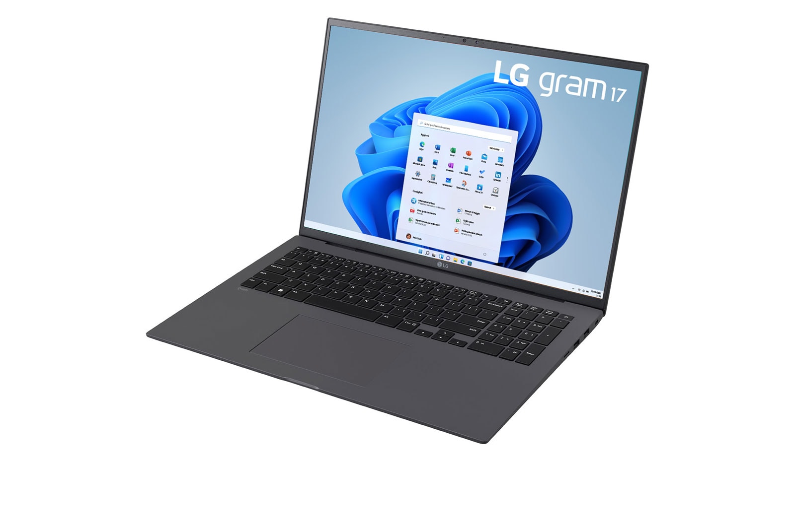 LG Notebook gram | 17", Windows 11 Home | Intel? Core? i7, 16GB RAM, SSD 1TB, solo 1.35kg di peso, Grigio Antracite, 17Z90R-G.AA79D