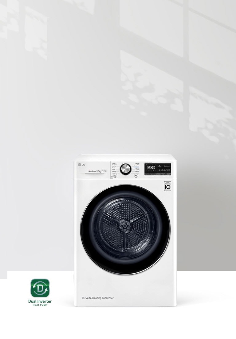 Asciugatrice DUAL Inverter Heat Pump? Dryer con logo. 