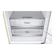LG Frigorifero combinato 70cm | Classe E, 462L | Wi-Fi, Door & Linear Cooling, Fresh Balancer, No frost | Sabbia, GBB567SECMN