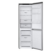 LG Frigorifero combinato | Classe E, 341L | Door & Linear Cooling, No frost | Inox, GBB61PZJMN