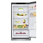 LG Frigorifero combinato | Classe E, 341L | Door & Linear Cooling, No frost | Inox, GBB61PZJMN