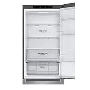 LG Frigorifero combinato | Classe E, 341L | Door & Linear Cooling, No frost | Inox, GBB61PZJMN