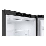 LG Frigorifero combinato | Classe E, 341L | Door & Linear Cooling, No frost | Inox, GBB61PZJMN