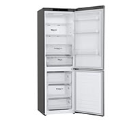 LG Frigorifero combinato | Classe E, 341L | Door & Linear Cooling, No frost | Inox, GBB61PZJMN