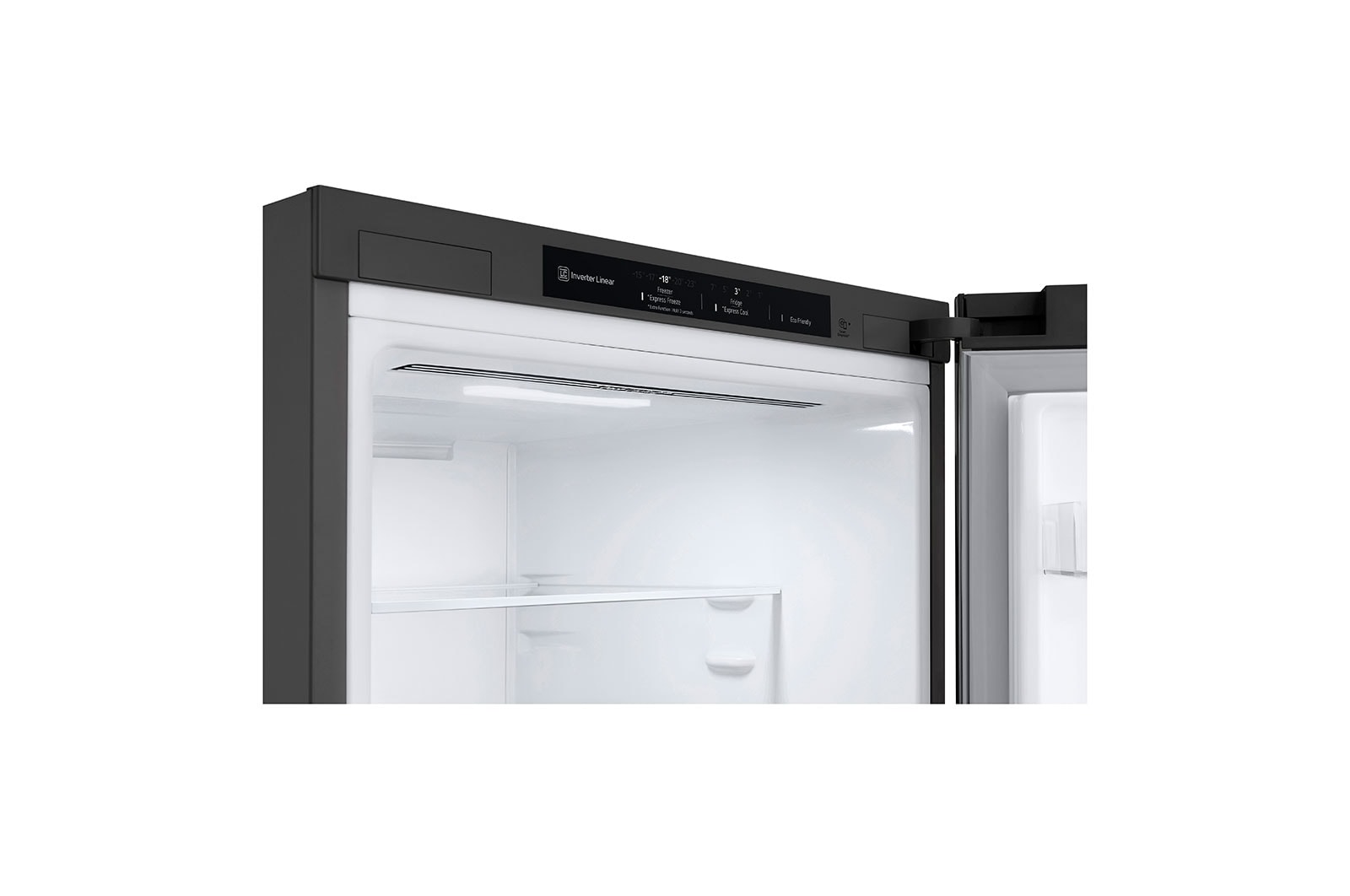 LG Frigorifero combinato | Classe C, 384L | Door & Linear Cooling, Fresh Balancer, Fresh Converter, No frost | Grafite, GBP62DSNCN