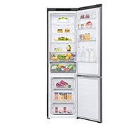 LG Frigorifero combinato | Classe C, 384L | Door & Linear Cooling, Fresh Balancer, Fresh Converter, No frost | Grafite, GBP62DSNCN